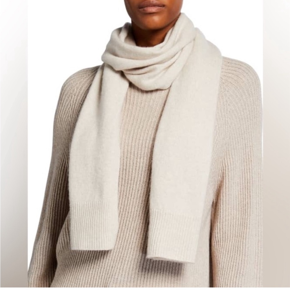 NWT Vince Scarf // cream/oat